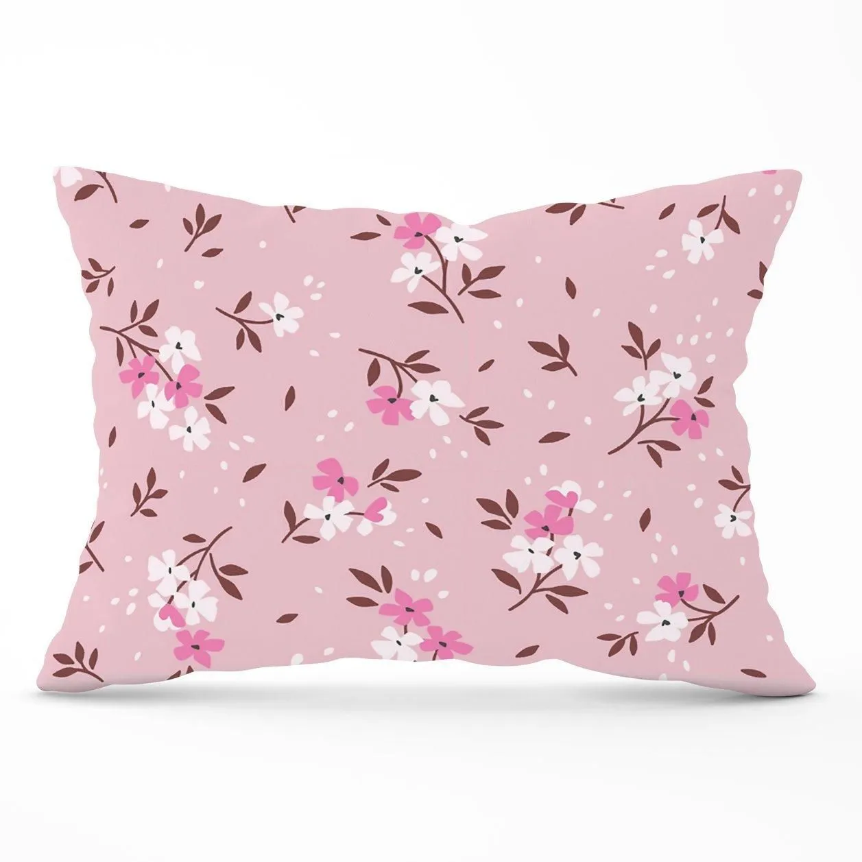 Warren Reed - Designer Pretty Pink Flower Pattern Cushions