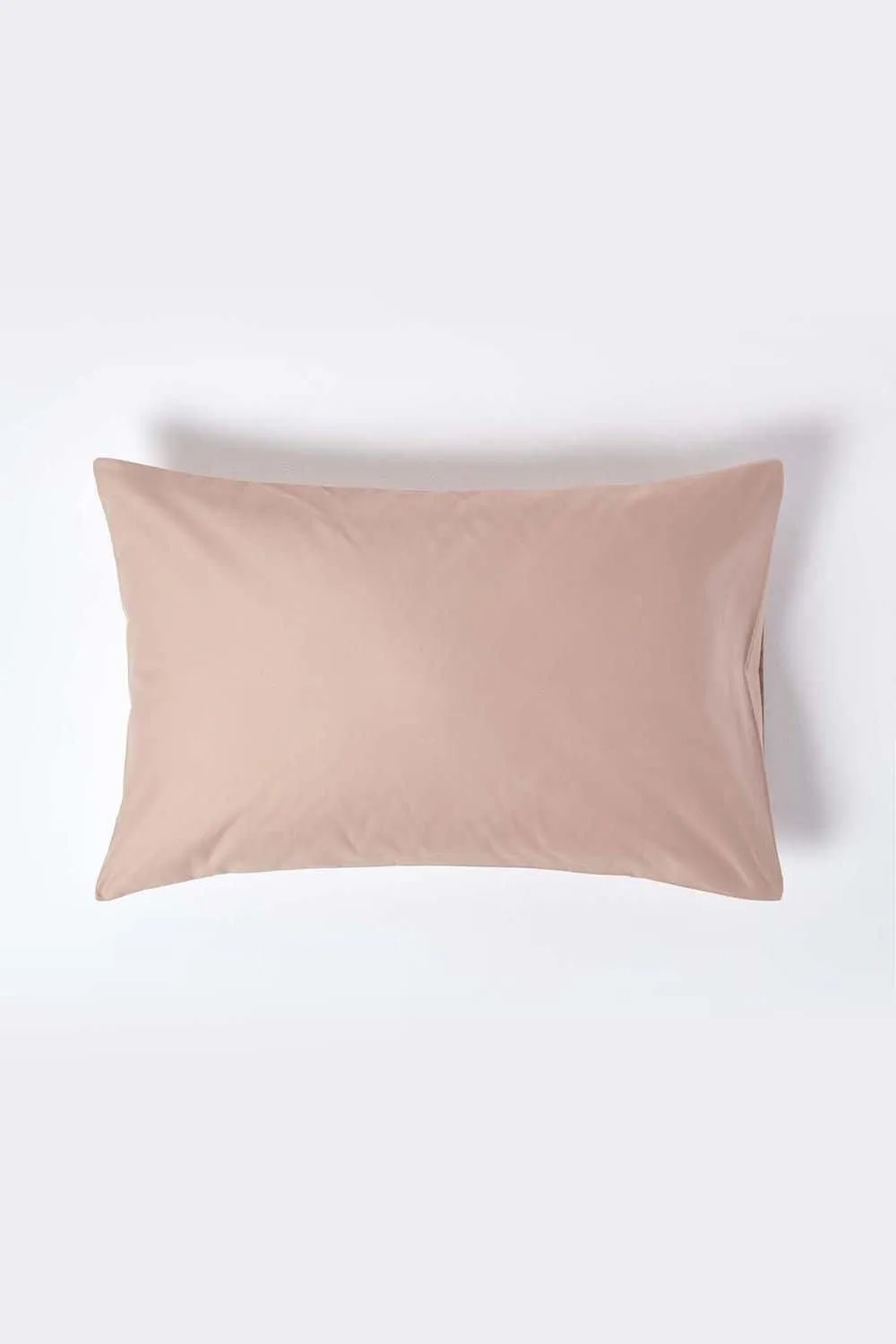 Homescapes Egyptian Cotton Housewife Pillowcase 1000 TC in Beige