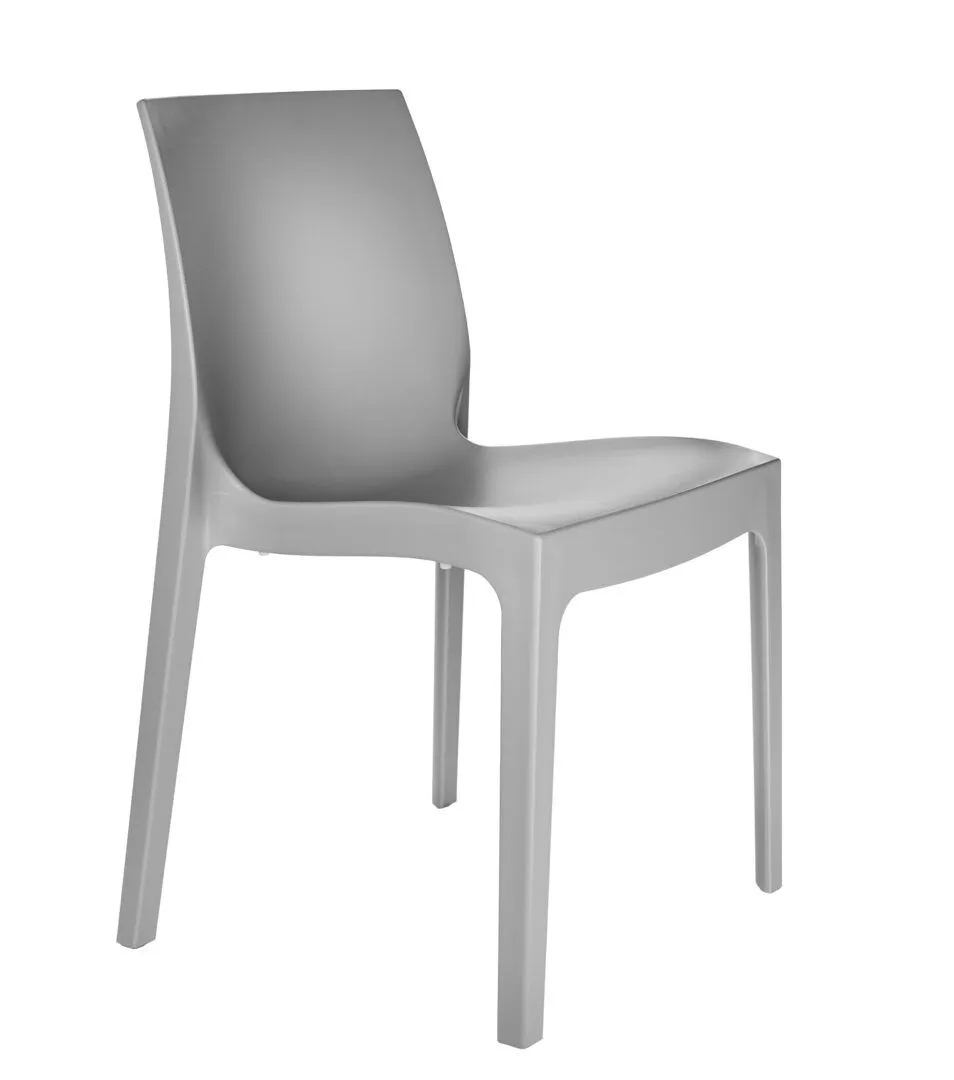 netfurniture Sorith Quality Strong Kitchen & Dining Chair Light Grey