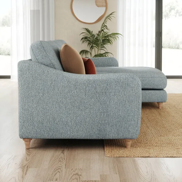 Hattie Cosy Weave Corner Chaise Sofa 2