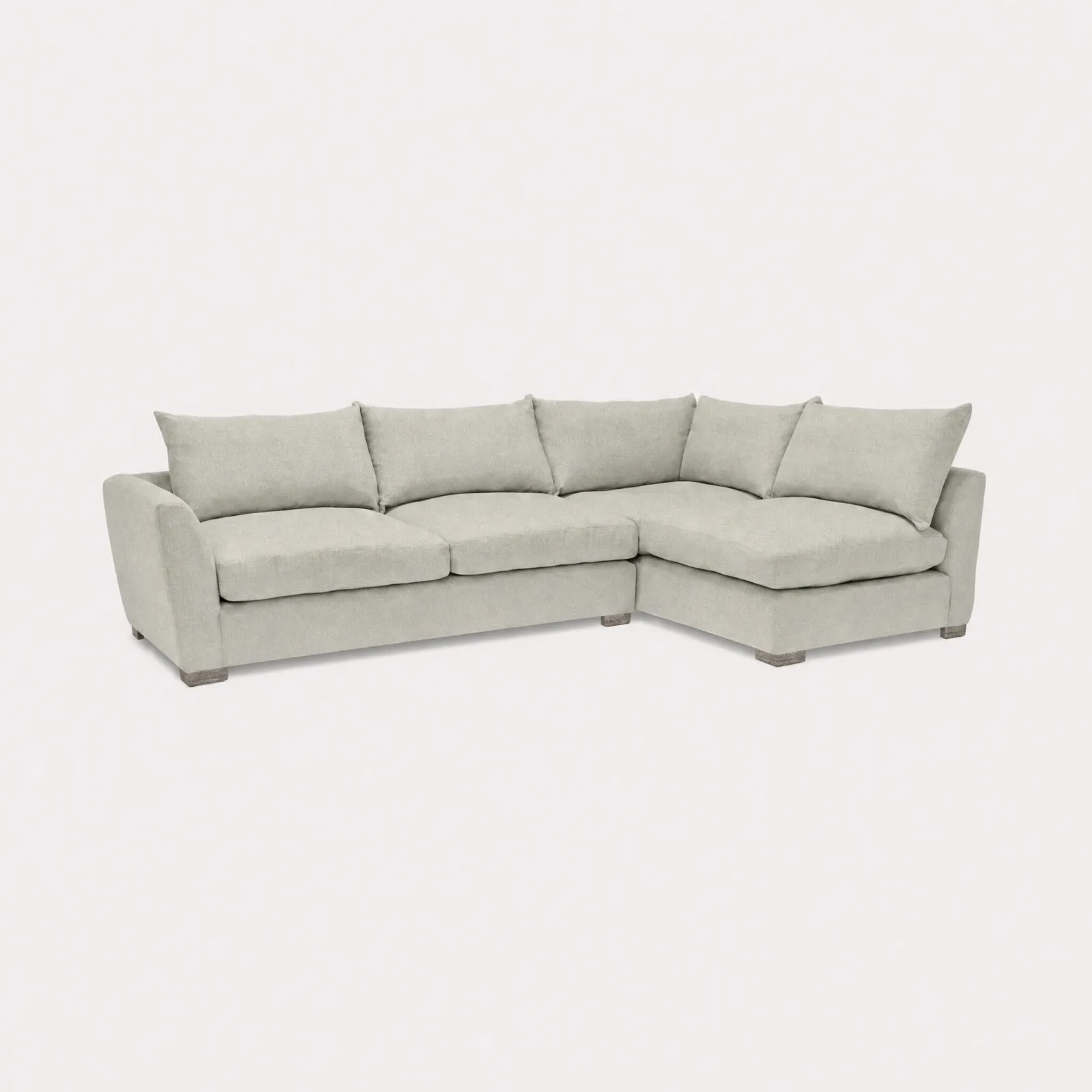 Floyd Combi Unit Left With Foam Sofa, Green | Barker & Stonehouse
