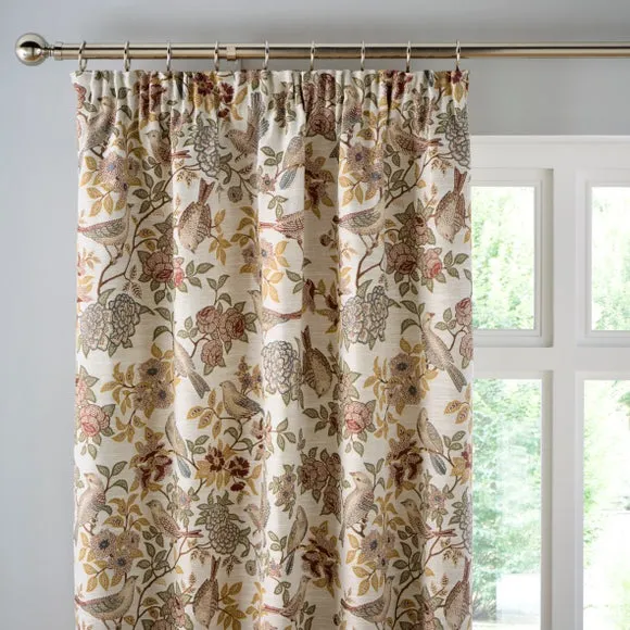 Apsley Jacquard Pencil Pleat Curtains 1