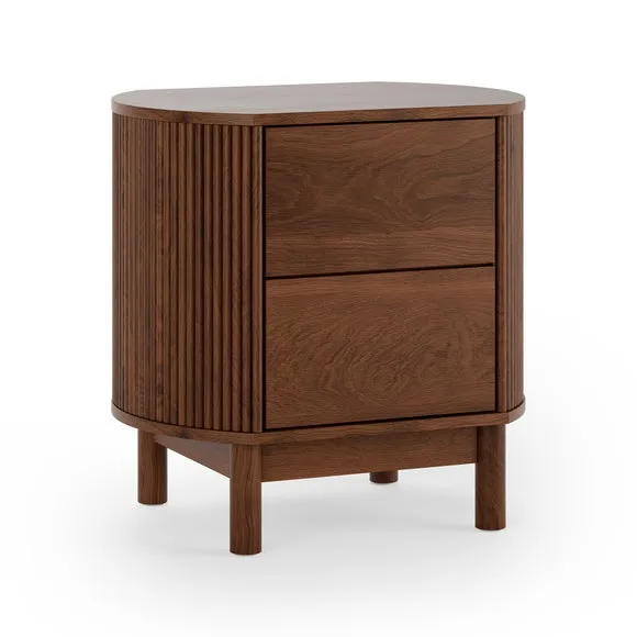 Mateo 2 Drawer Bedside Table 6