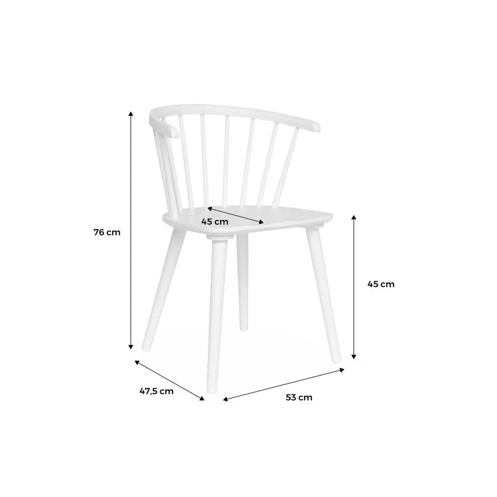 sweeek Pair of chairs in walnut wood & plywood in Beige 5