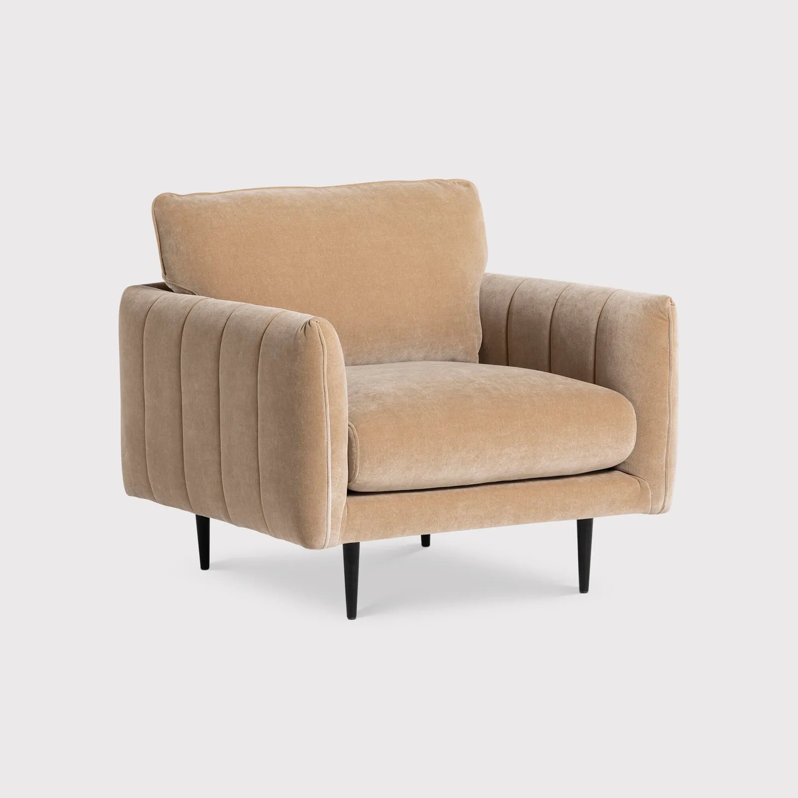 Brea Armchair, Neutral Fabric | Barker & Stonehouse