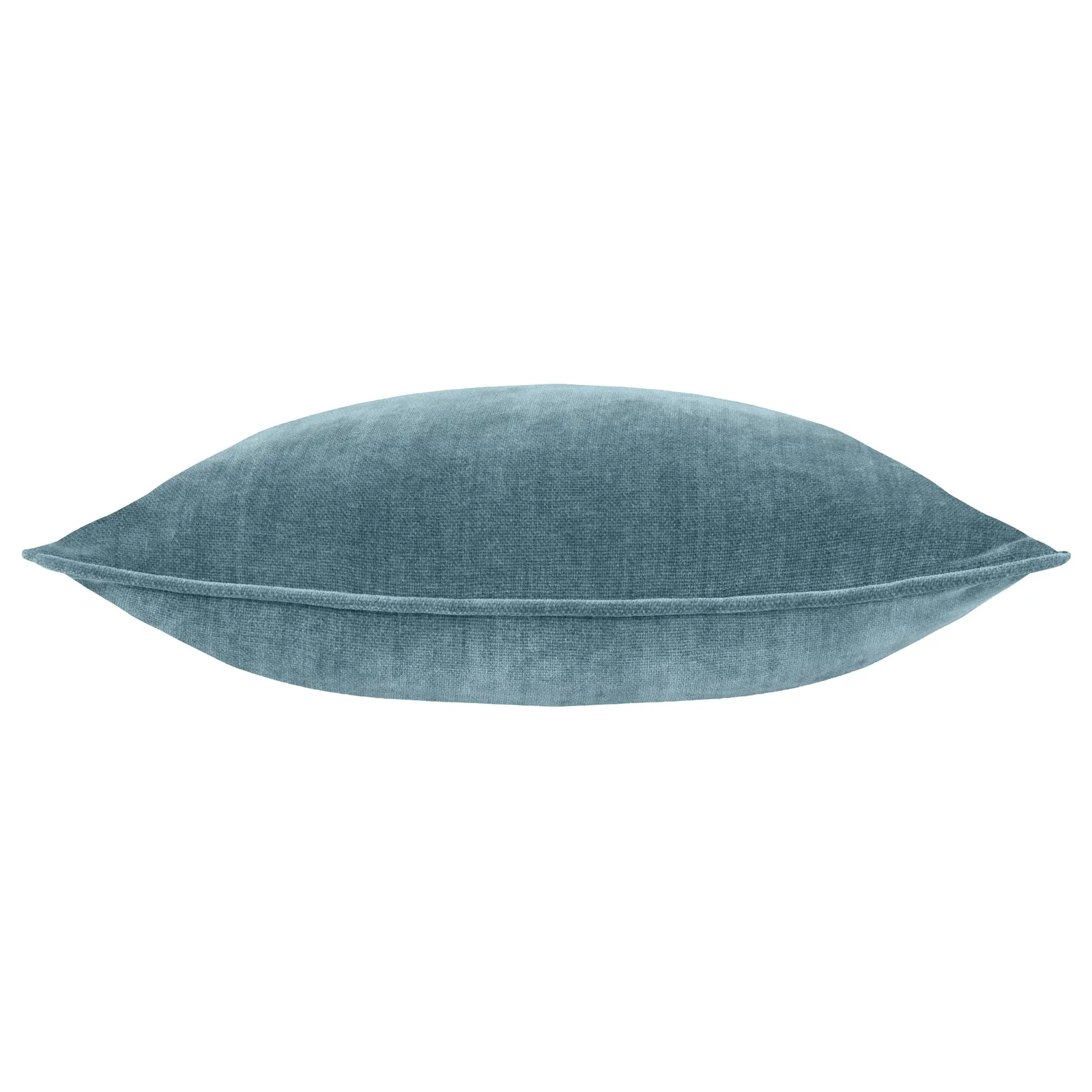 Yard Heavy Chenille Woven Piped Cushion in Blue 3