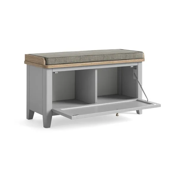 Bromley II Storage Bench With Cushion 4