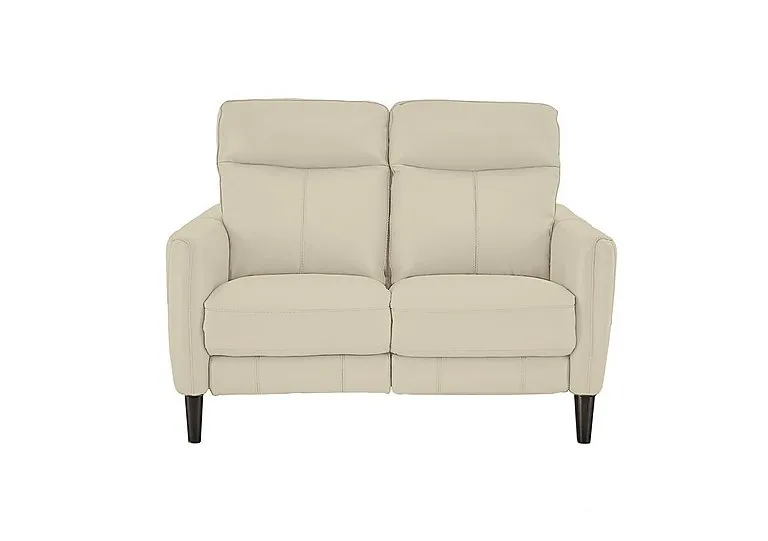 Compact Collection Petit 2 Seater NC Leather Sofa - NC Bisque