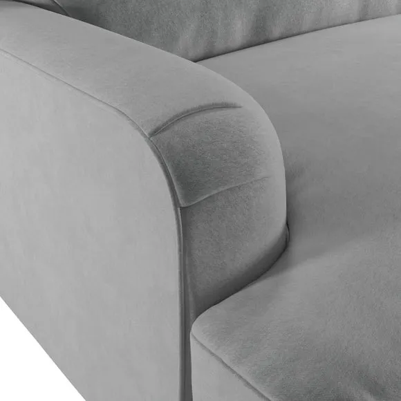 Martha Vintage Velvet 3 Seater Sofa 6