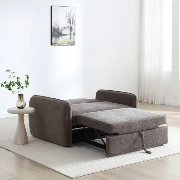 Cayla Chenille Small Double Pop Up Sofa Bed 4