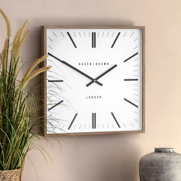 Cedar & Sage Penhurst Square Wall Clock 1