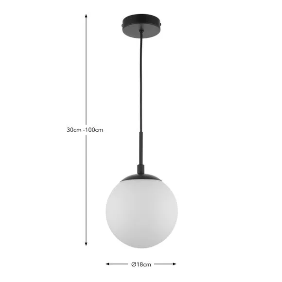 Sfera Industrial Bathroom Adjustable Pendant Light 4
