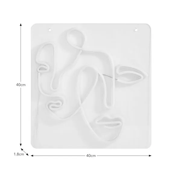 Faces Neon Sign 5