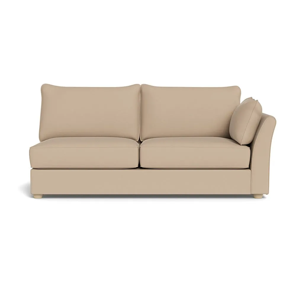 Heal's Tailor Large Unit Right Hand Facing Capelo Linen-Cotton Bamboo Natural Beech Feet 1