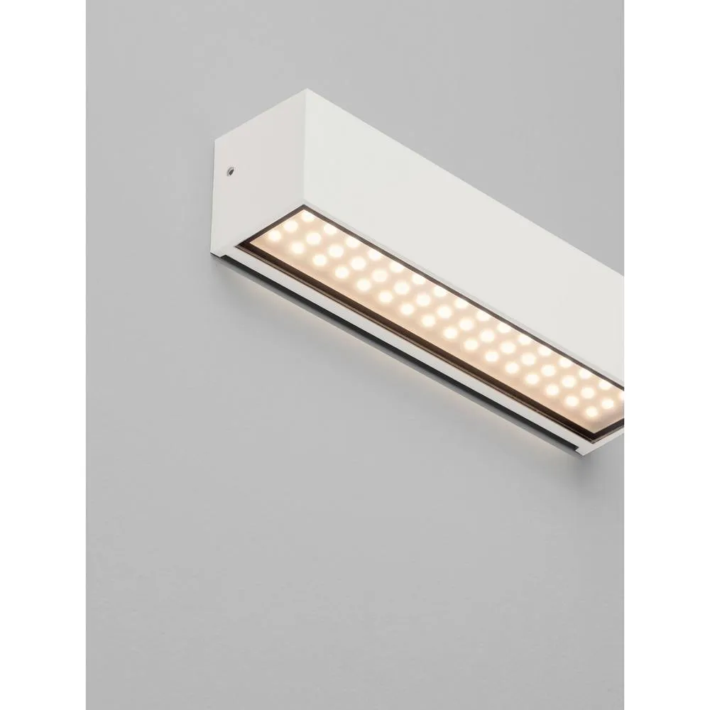 Netlighting Allure Outdoor Wall Down Lamp Sandy White LED 8W 502lm IP65 3000K 5