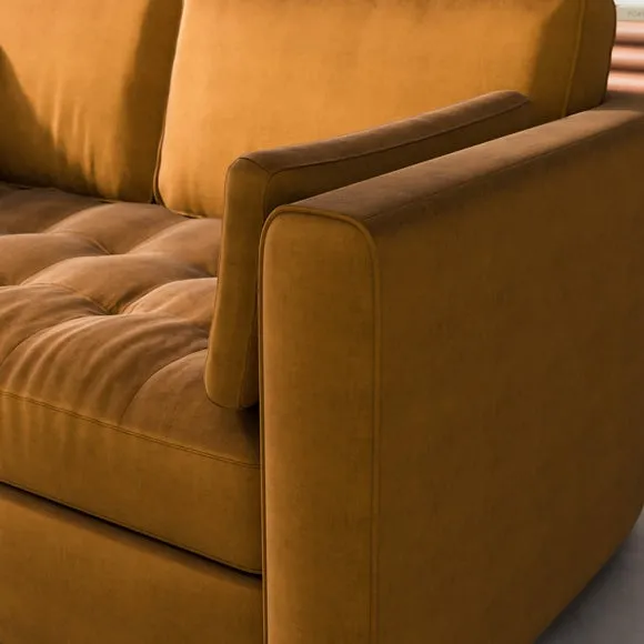 Zoe II Velvet Sofa Bed 4