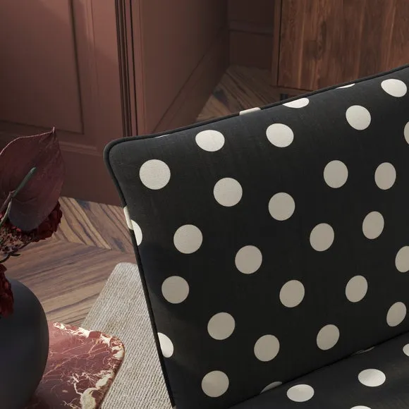 Sarnia Polka Dot Print Occasional Chair 3