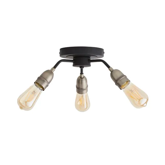 Marsden 3 Light Semi Flush Ceiling Light 5