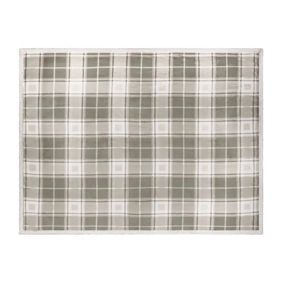Wylder Nature Braemar Sherpa Throw Blanket 140cm x 180cm 4