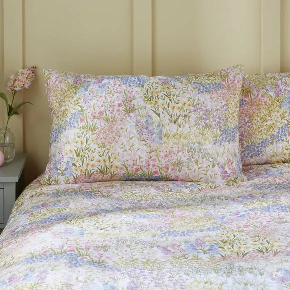 Posie Meadow 100% Cotton Duvet Cover & Pillowcase Set 2