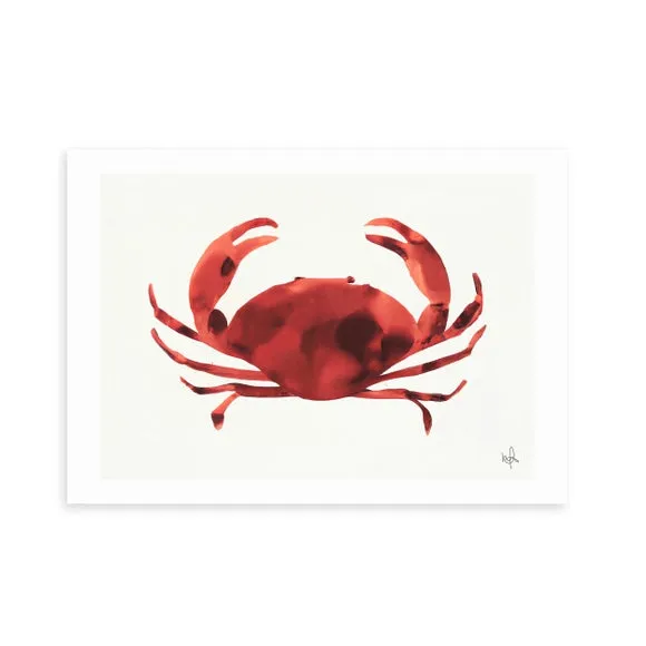East End Prints Crabs Tale Print 2