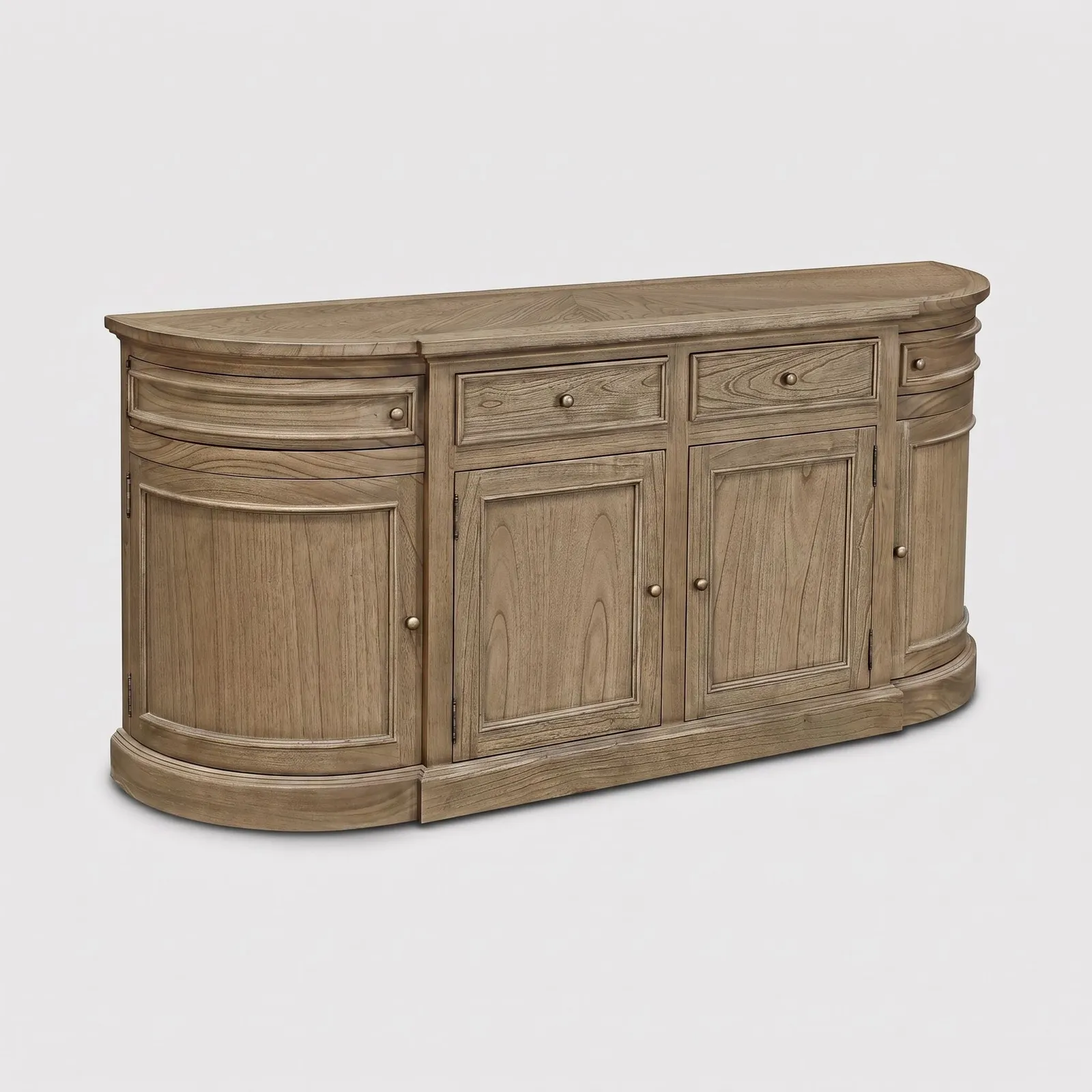 Papillon Sideboard 90X191X48Cm, Brown Oak | Barker & Stonehouse