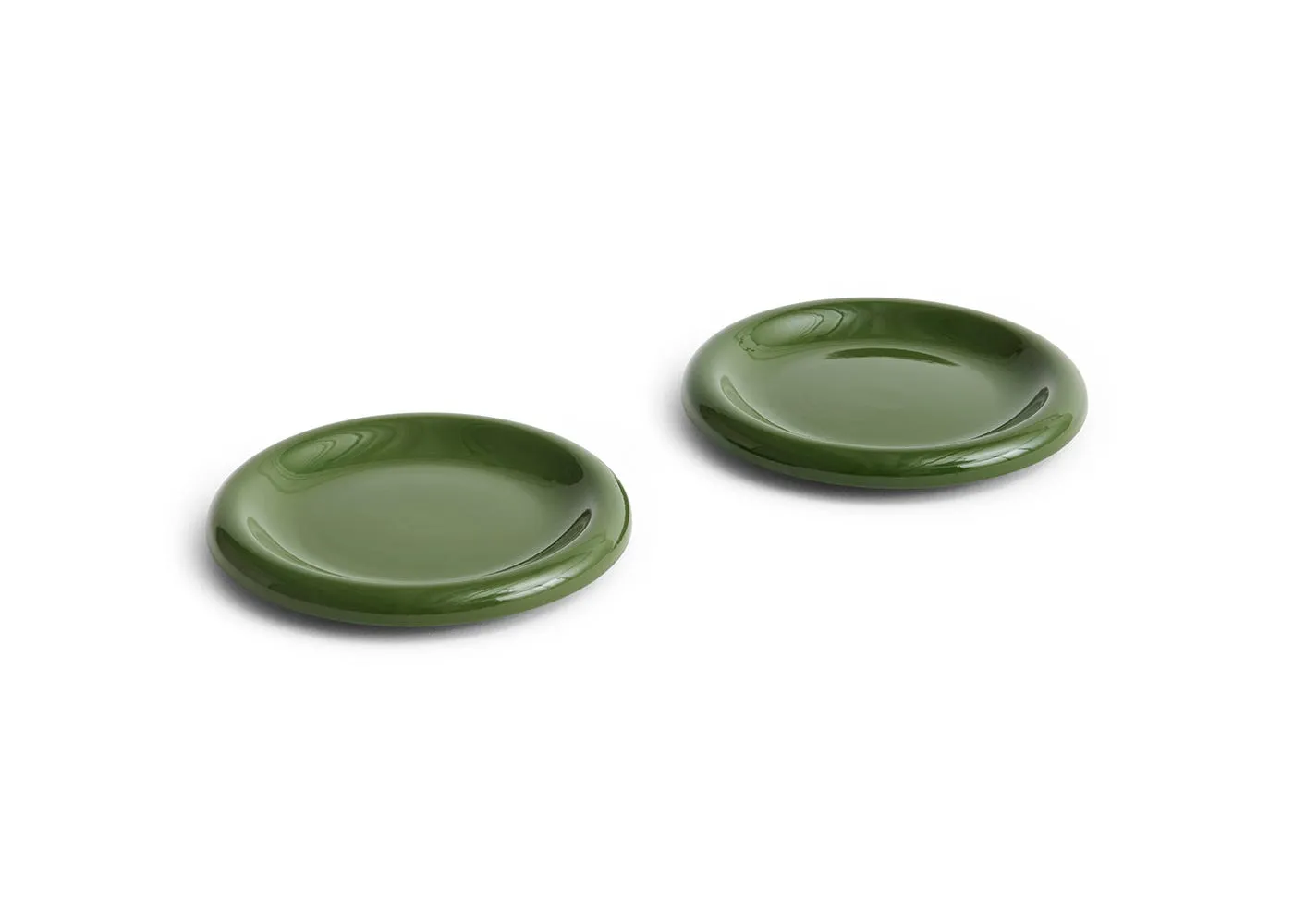 HAY Barro Side Plate Set of 2 Green