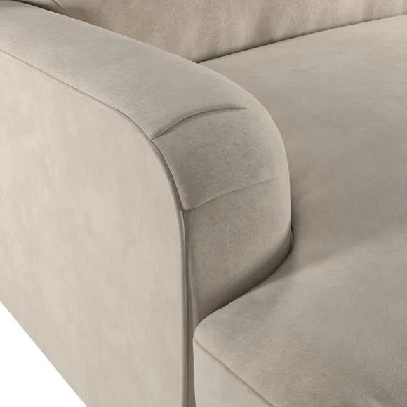 Martha Vintage Velvet 3 Seater Sofa 6