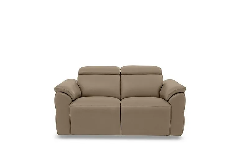 Dolomite 2 Seater Leather Sofa - Montana Barley