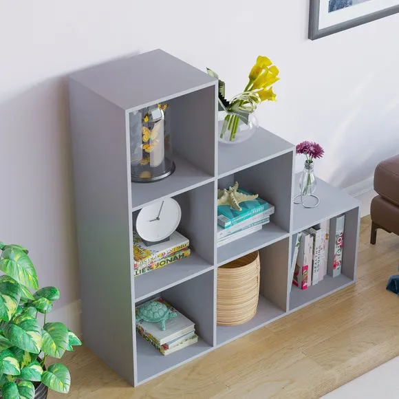 Vida Designs Durham 6 Cube Staircase Storage Unit 4