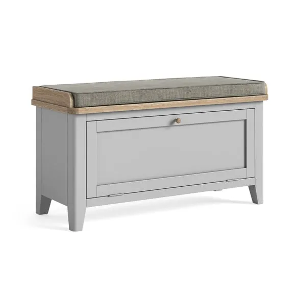 Bromley II Storage Bench With Cushion 3
