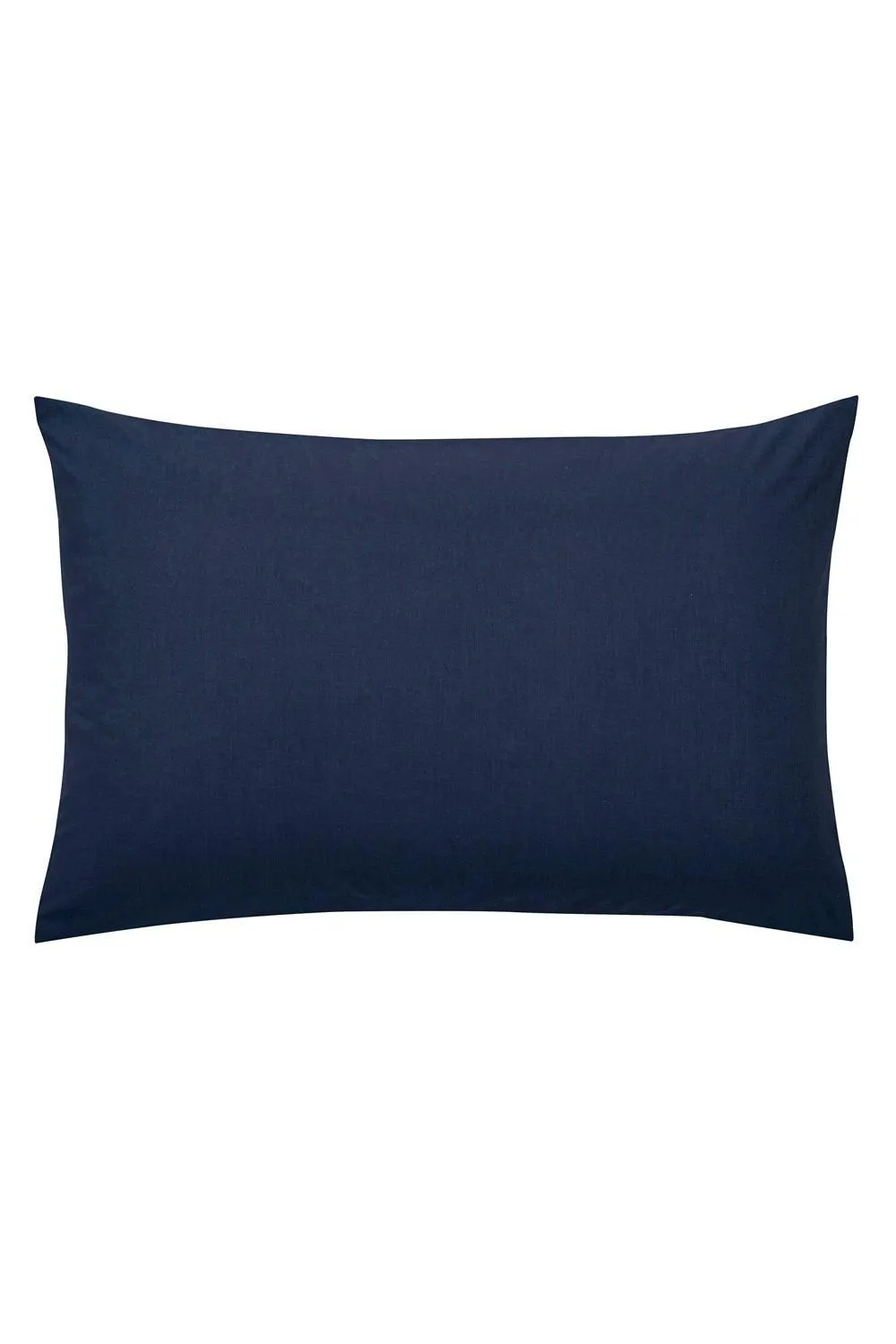 Helena Springfield 'Plain Dye' Polycotton Standard Pillowcase in Dark Navy