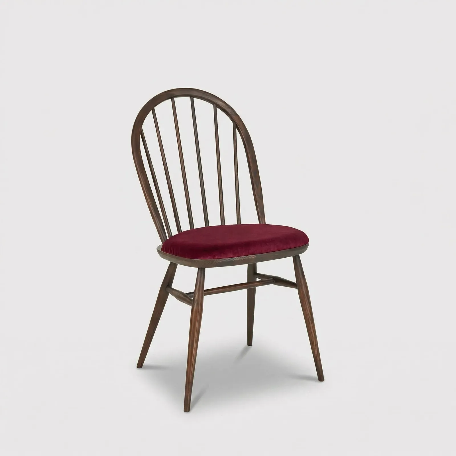 Ercol Windsor Upholstered Dining Chair Wood | Barker & Stonehouse 2