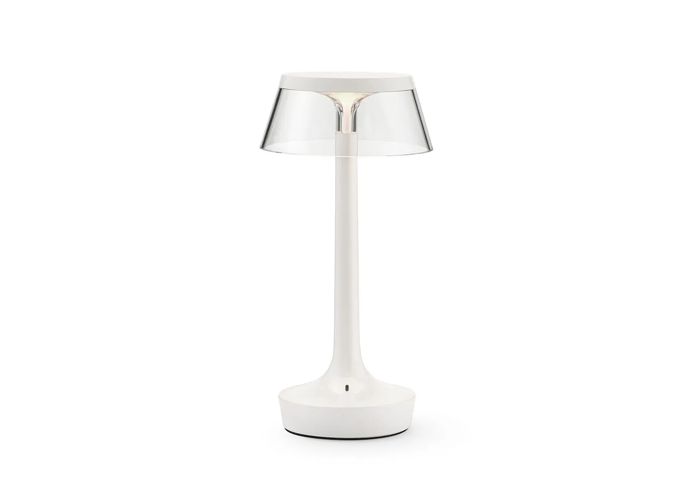 Flos Bon Jour Unplugged LED Portable Table Lamp Almost White 1