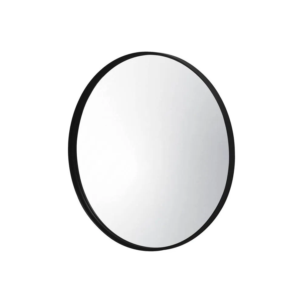 sweeek 60cm round metal mirror in Black 2