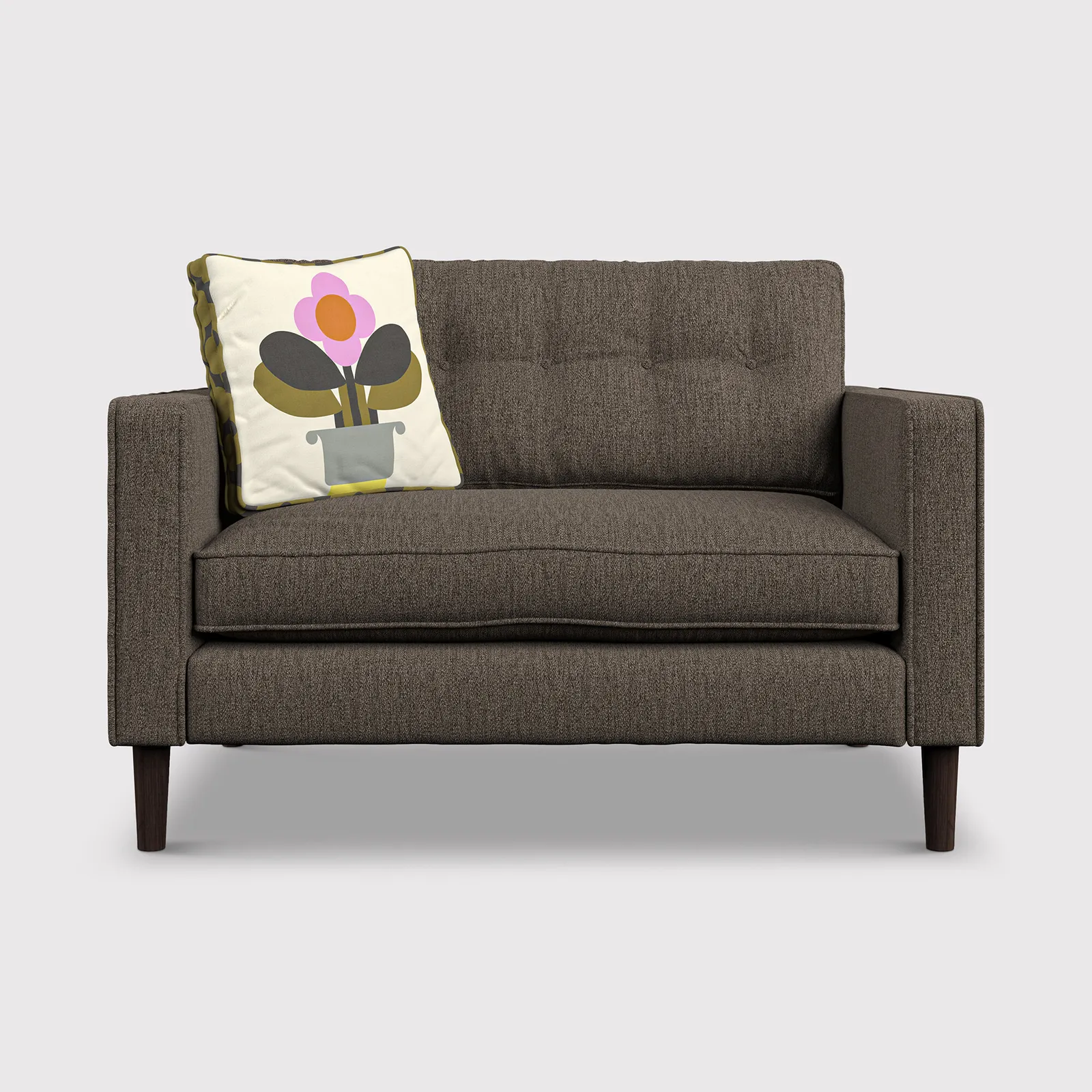 Orla Kiely Ebben Snuggler, Grey Fabric | Barker & Stonehouse 1