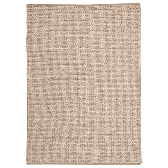 Wyatt Wool Textured Check Rug 5