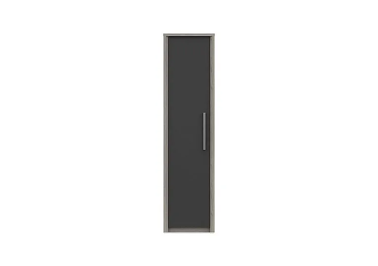Euston 1 Door Wardrobe - Grey