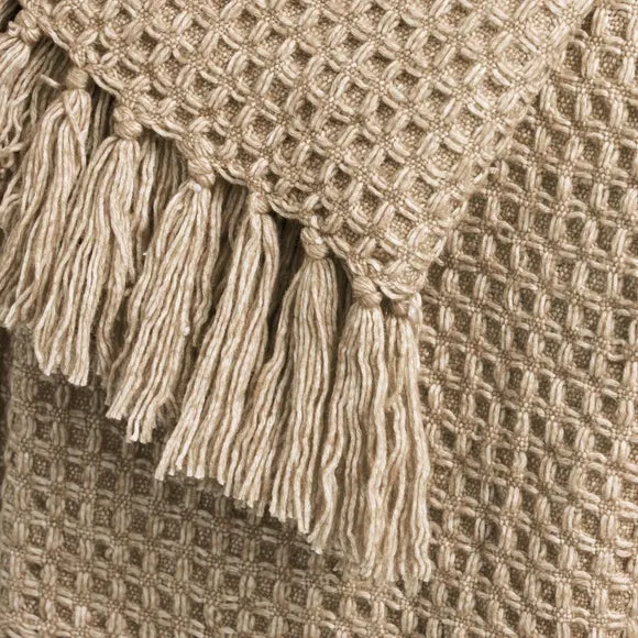 Chunky Waffle Throw Blanket 4