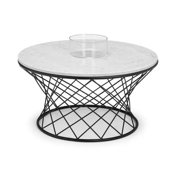 Trevi Real Marble Coffee Table 3
