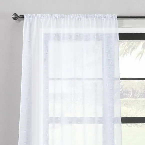 Recycled Polyester Slot Top Single Voile Panel 1