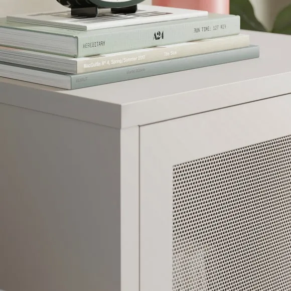 Talla Metal Bedside Table 4