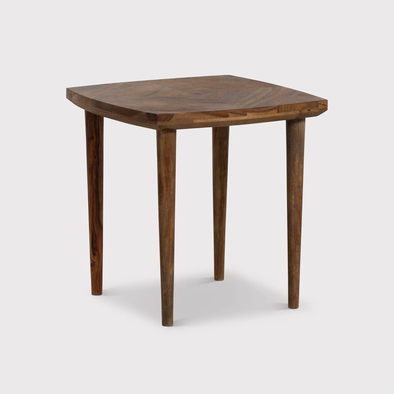 Vida Side Table Wood Top, Neutral | Barker & Stonehouse