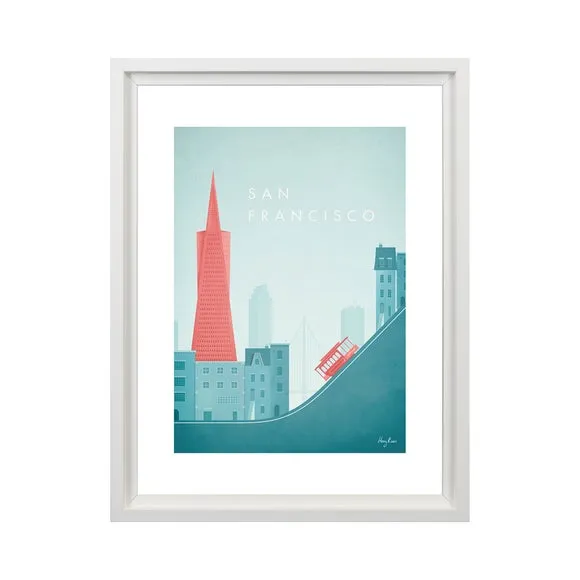 The Art Group San Francisco Framed Print 2