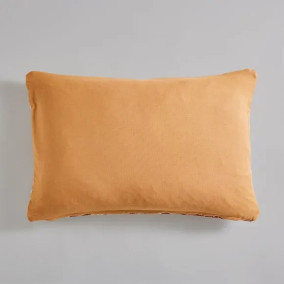 Distressed Chenille Cotton Rectangle Cushion 4