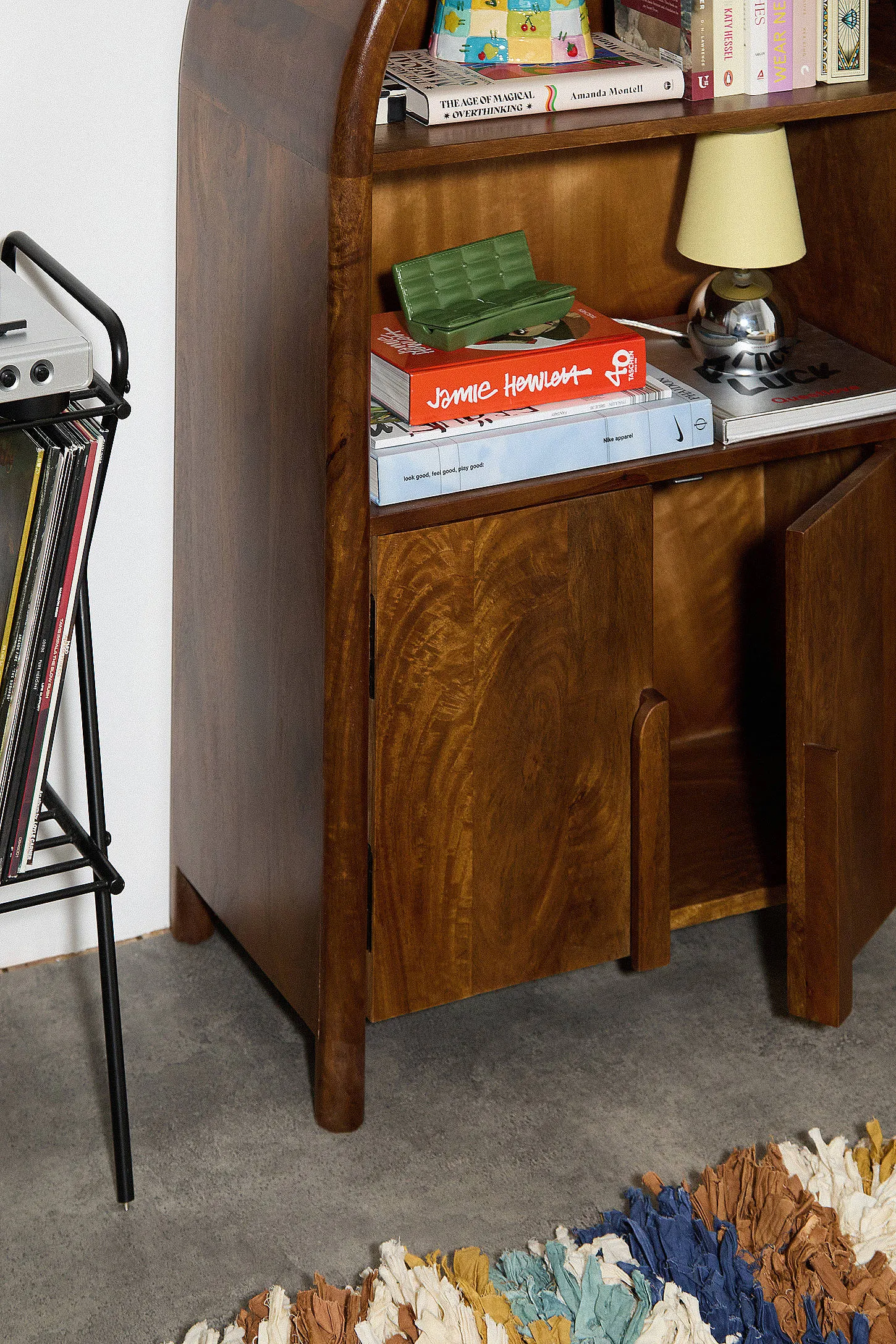 Spindle Arch Storage Shelf - Brown ALL 2