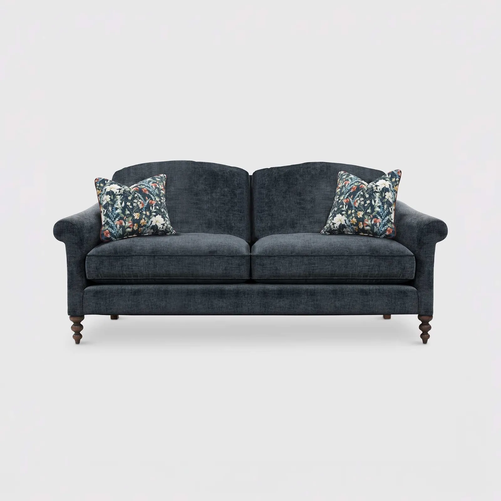 English Heritage Clover 26 Small Sofa With Pre Set Scatters | Barker & Stonehouse