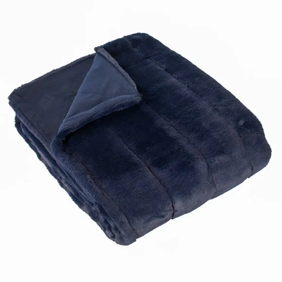 Empress Faux Fur Throw Blanket 3
