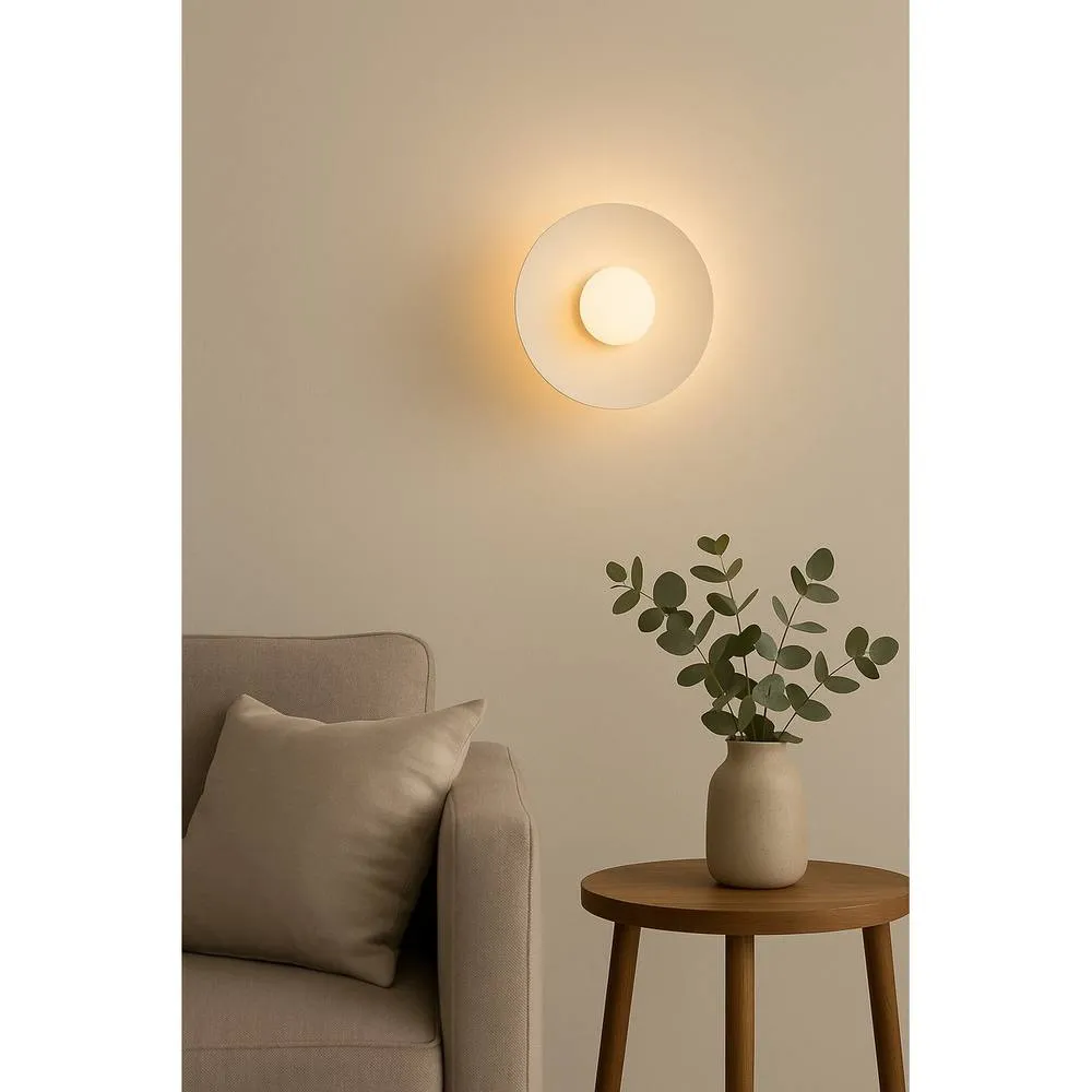 Netlighting Bolton Integrated LED Wall Lamp Cream White 2170lm 3000K in Beige 2