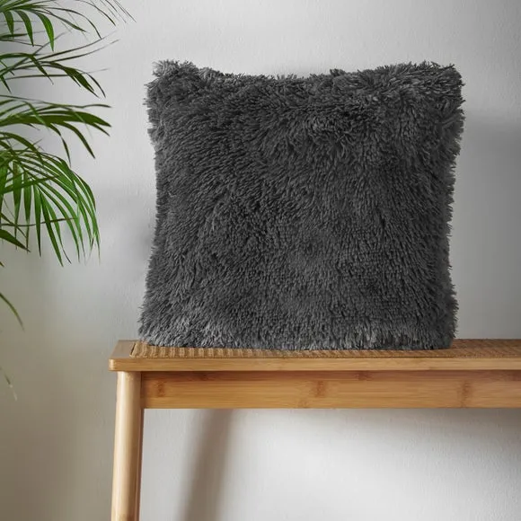 Catherine Lansfield Cuddly Square Cushion